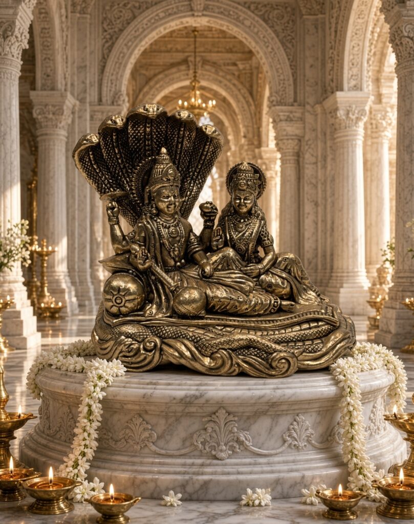 Lord Vishnu & Lakshmi